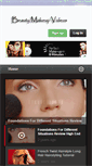 Mobile Screenshot of beautymakeupvideos.com